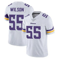 M.Vikings #55 Eric Wilson Player White Limited Vapor Untouchable Home Game Gdoa Stitched Jerseys