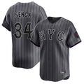 NY.Mets #34 Kodai Senga Player Gray City Connect Limited Fdoa Stitched Jerseys