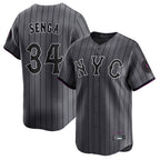 NY.Mets #34 Kodai Senga Player Gray City Connect Limited Fdoa Stitched Jerseys