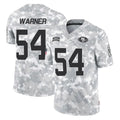 SF.49ers #54 Fred Warner Player Arctic Camo Limited Salute To Service Home Game Gdoa Stitched Jerseys
