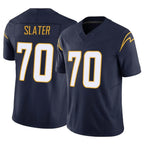 LA.Chargers #70 Rashawn Slater Player Navy Limited Vapor F.U.S.E. Home Game Gdoa Stitched Jerseys