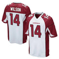 A.Cardinals #14 Michael Wilson Player White Cardinal Home Game Gdoa Stitched Jerseys
