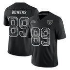 LV.Raiders #89 Brock Bowers Player Black Limited 2026 Salute to Service Home Game Stitched Jerseys