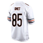 C.Bears #85 Cole Kmet Player White Home Game Gdoa Stitched Jerseys