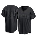 P.Phillies #2 Justin Crawford Player Black Pitch Fashion Limited T-shirt Fdoa Stitched Jerseys