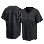 P.Phillies #2 Justin Crawford Player Black Pitch Fashion Limited T-shirt Fdoa Stitched Jerseys
