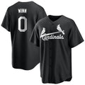 St. Louis Cardinals #0 Masyn Winn Player Black City Connect Home Limited Fdoa Stitched Jerseys