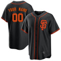 Custom SF.Giants Black 2026 Home Game Any Name & Number Gdoa Stitched Jerseys