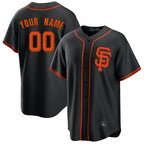 Custom SF.Giants Black 2026 Home Game Any Name & Number Gdoa Stitched Jerseys