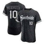C.White Sox #10 Chase Meidroth Player Black City Connect Limited Elite Home Gdoa Stitched Jerseys
