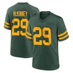 GB.Packers #29 Xavier McKinney Player Green Alternate Home Game Gdoa Stitched Jerseys