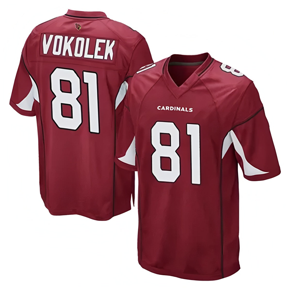 A.Cardinals #81 Travis Vokolek Player Cardinal Game Gdoa Stitched Jerseys
