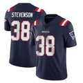 NE.Patriots #38 Rhamondre Stevenson Player Navy Vapor Untouchable Home Game Gdoa Stitched Jerseys