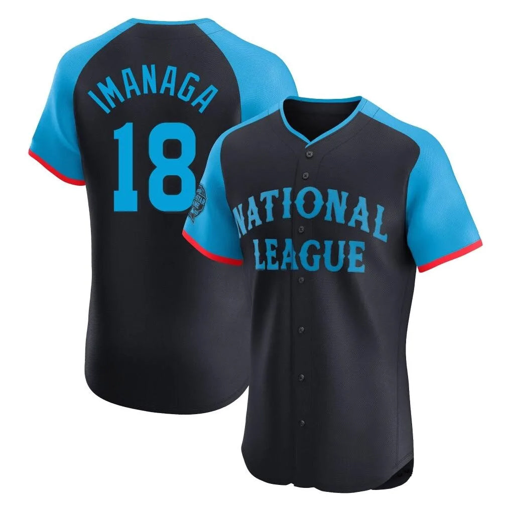 C.Cubs #18 Shota Imanaga Player Navy National League All-Star Limited Elite Game Home Gdoa Stitched Jerseys