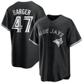 T.Blue Jays #47 Addison Barger Player Black City Connect Limited Fdoa Stitched Jerseys