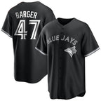 T.Blue Jays #47 Addison Barger Player Black City Connect Limited Fdoa Stitched Jerseys