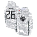 T.Titans #26 Marcus Harris Player Camo Arctic Salute to Service Pullover Hoodies Home Game Gdoa Stitched Jerseys