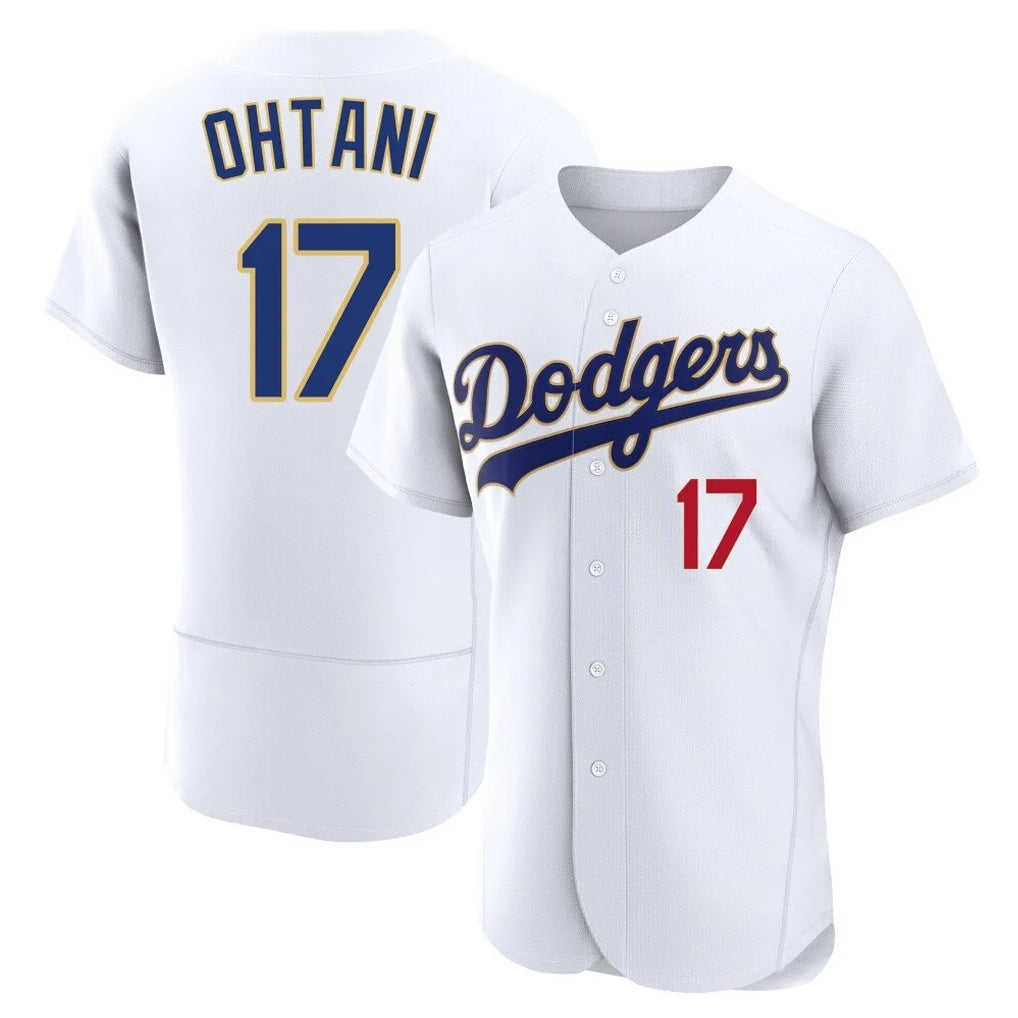 LA.Dodgers #17 Shohei Ohtani Player Gold White 2026 Collection Stadium Limited Elite Fdoa Stitched Jerseys