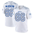 B.Bills #66 Connor McGovern Player White Rivalries Collection Game Gdoa Stitched Jerseys