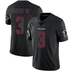 A.Falcons #3 Jessie Bates III Player Black Impact Limited Gdoa Stitched Jerseys