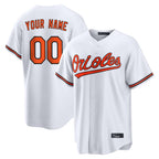 Custom B.Orioles White Home Game Any Name & Number Gdoa Stitched Jerseys