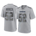 D.Cowboys #52 Tyler Booker Player Gray Atmosphere Fashion Home Game Gdoa Stitched Jerseys
