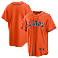H.Astros ## Astros Blank Player Orange Home Game Gdoa Stitched Jerseys