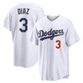 LA.Dodgers #3 Edwin D¨ªaz Player Gold White 2026 Collection Stadium Limited Fdoa Stitched Jerseys