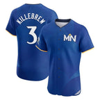 M.Twins #3 Harmon Killebrew Player Royal City Connect Limited Elite Home Fdoa Stitched Jerseys