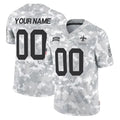 Custom NO.Saints Arctic Camo Salute To Service Limited Game Any Name & Numbers Gdoa Stitched Jerseys