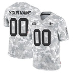 Custom NO.Saints Arctic Camo Salute To Service Limited Game Any Name & Numbers Gdoa Stitched Jerseys