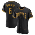P.Pirates #6 Konnor Griffin Player Black 2026 City Connect Home Limited Elite Fdoa Stitched Jerseys