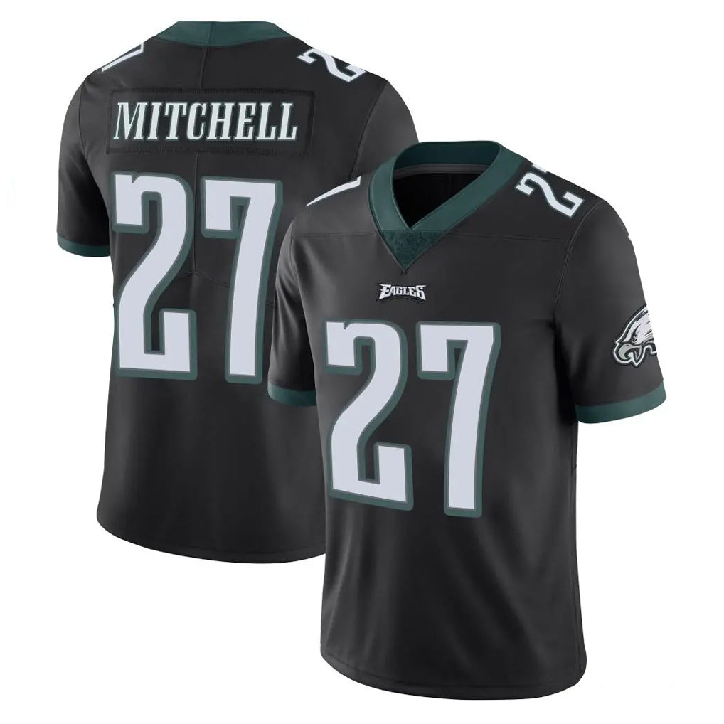 P.Eagles #27 Quinyon Mitchell Player Black Limited Vapor Untouchable Home Game Gdoa Stitched Jerseys