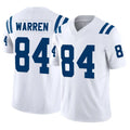 IN.Colts #84 Tyler Warren Player White Limited Vapor F.U.S.E. Home Game Gdoa Stitched Jerseys