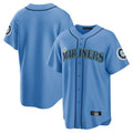S.Mariners ## Mariners Blank Player Light Blue Home Limited Fdoa Stitched Jerseys