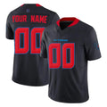 Custom H.Texans Navy Limited 2nd Alternate Vapor F.U.S.E. Home Game Any Name & Numbers Gdoa Stitched Jerseys