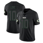 GB.Packers #10 Jordan Love Player Black Impact Limited Home Game Gdoa Stitched Jerseys