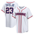 S.Diego Padres #23 Fernando Tatis Jr Player White 2026 World Classic Home Limited Fdoa Stitched Jerseys