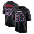 NE.Patriots #66 Will Campbell Player Carbon Fashion Limited Home Game Gdoa Stitched Jerseys