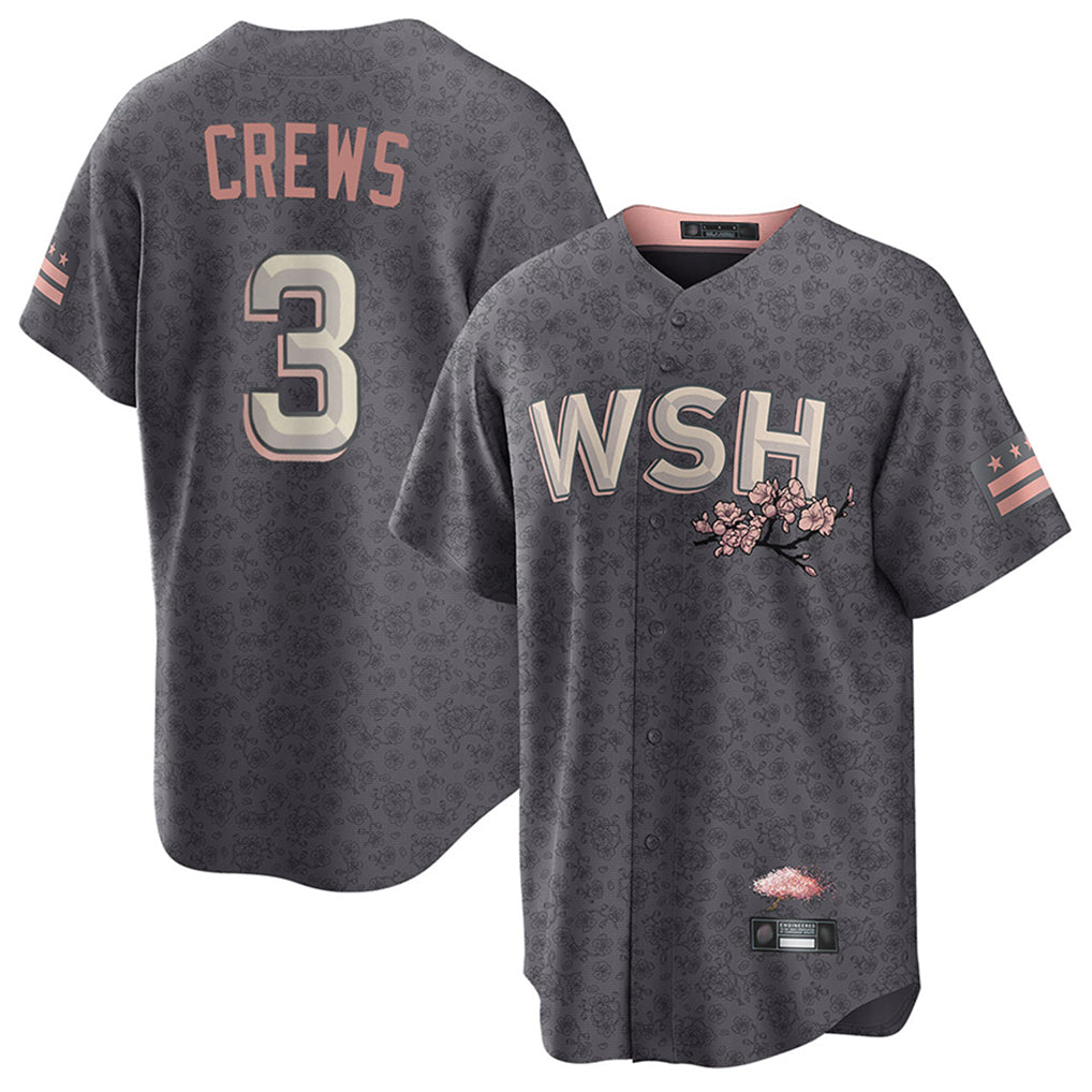 W.Nationals #3 Dylan Crews Player City Connect Fdoa Stitched Jerseys