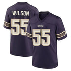 MN.Vikings #55 Eric Wilson Player Purple 2026 Rivalries Collection Home Game Gdoa Stitched Jerseys