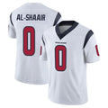 H.Texans #0 Azeez Al-Shaair Player White Limited Vapor Untouchable Home Game Gdoa Stitched Jerseys