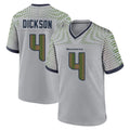 S.Seahawks #4 Michael Dickson Player Grey 2025 Rivalries Collection Home Game Gdoa Stitched Jerseys