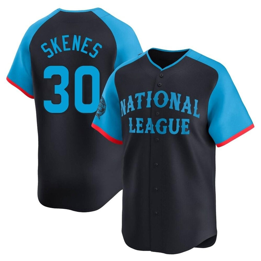 P.Pirates #30 Paul Skenes Player Navy National League All-Star Home Limited Fdoa Stitched Jerseys