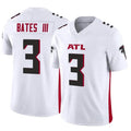 A.Falcons #3 Jessie Bates III Player White Vapor F.U.S.E. Limited Gdoa Stitched Jerseys
