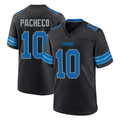 D.Lions #10 Isiah Pacheco Player Black Alternate Home Game Gdoa Stitched Jerseys