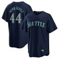 S.Mariners #44 Julio Rodr¨ªguez Player Navy Home Game Fdoa Stitched Jerseys