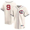 C.Cubs #9 Miguel Amaya Player Cream Field of Dreams Limited Home Game Gdoa Stitched Jerseys