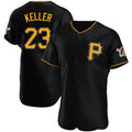 P.Pirates #23 Mitch Keller Player Black Home Limited Elite Fdoa Stitched Jerseys