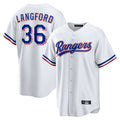 T.Rangers #36 Wyatt Langford Player White Home Game Fdoa Stitched Jerseys
